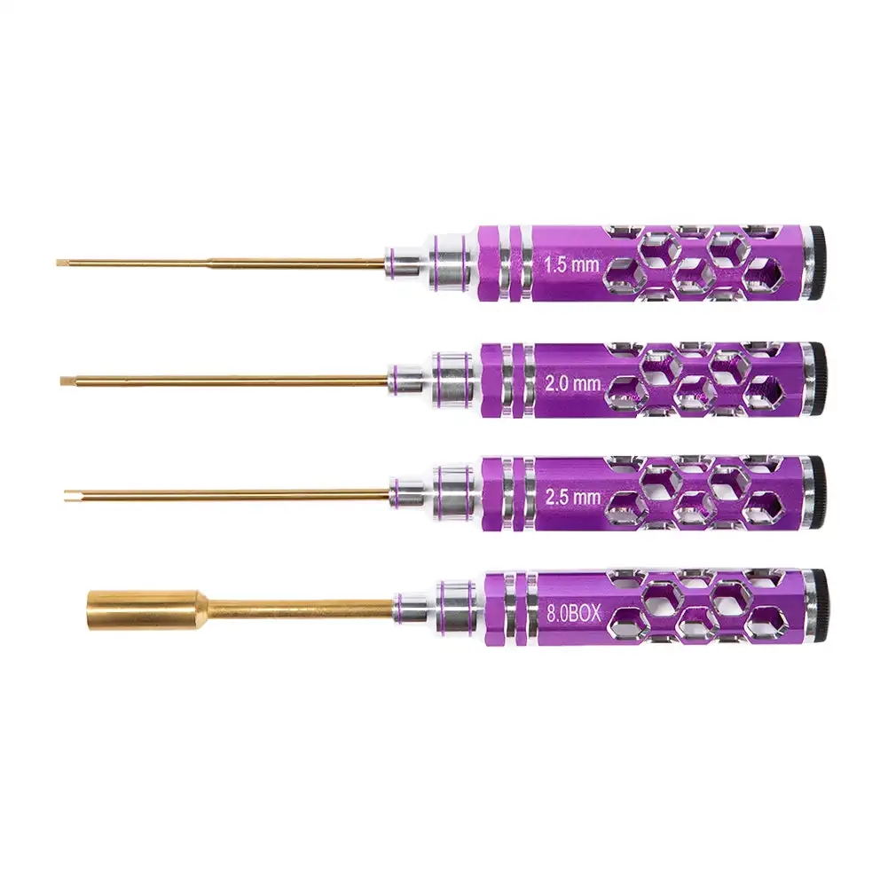 Rc Hobby Electric Screwdriver - Rc Tools 4 Stuks Set Zeskant