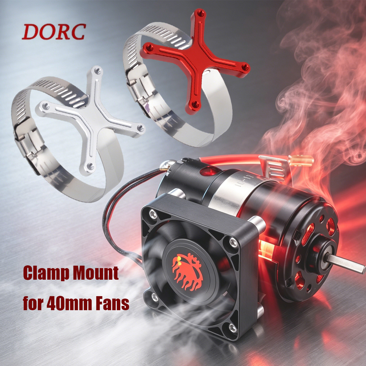 Rc Hobby Model - Universele Verstelbare Fan Mount 30-49mm Breed