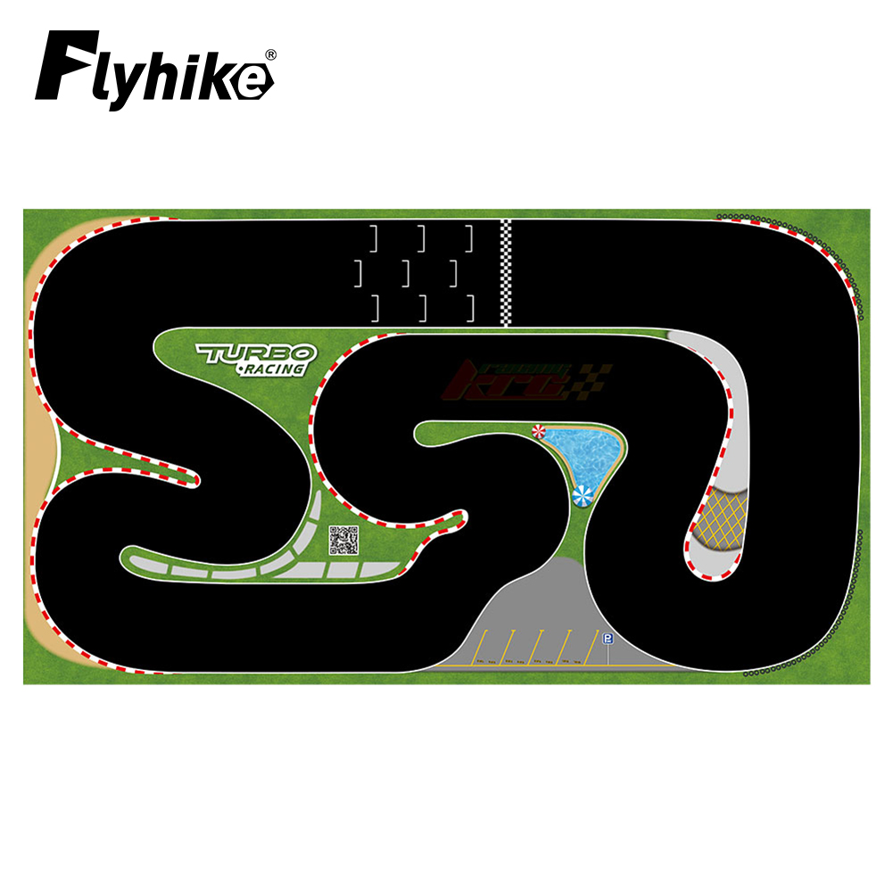 Rc Hobby Track - 160X90Cm 180X80Cm Draagbare Turbo Race Rubber