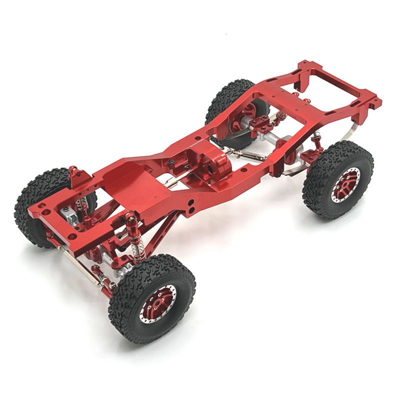 Rc Hobby Track - Metalen upgrade chassisframekit, vervangingsonderdelen voor modificatie,