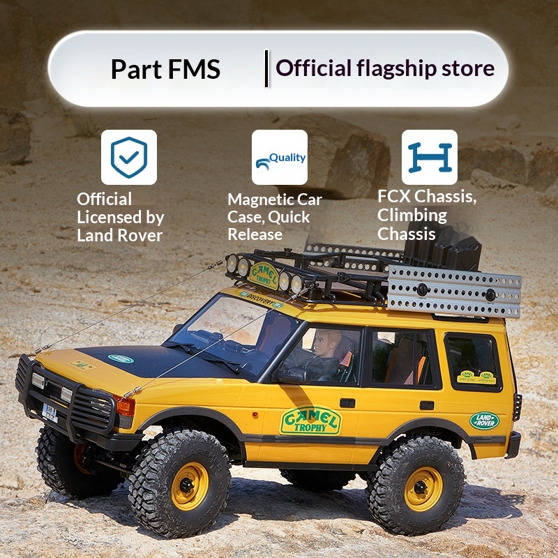 FCX10 1/10 schaal Camel Trophy - Rc Hobby Track recensie en prijs