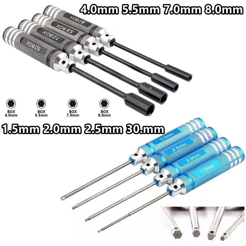 4-delige titanium zeskantschro - Rc Hobby Electric Screwdriver recensie en prijs