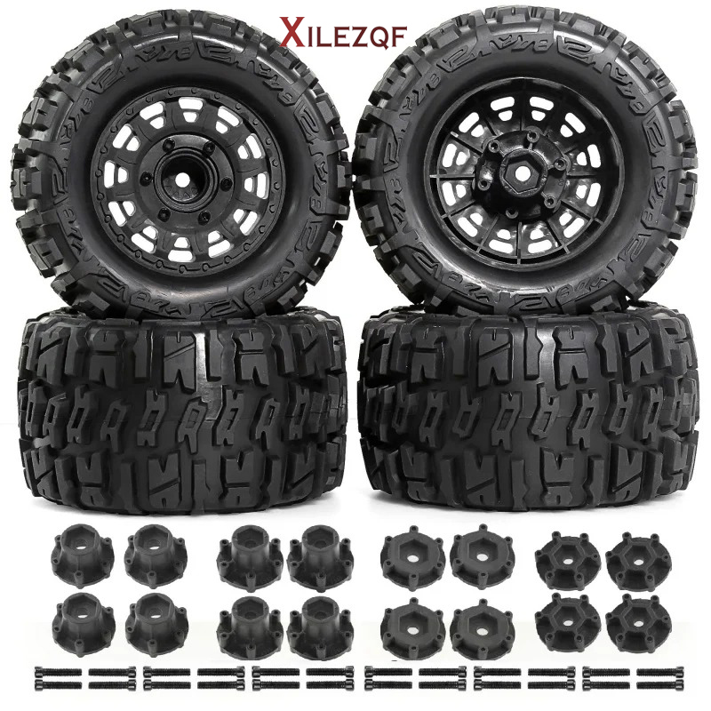 XILEZQF 4PCS 1/10 Monster Truc - Rc Truck Monster recensie en prijs