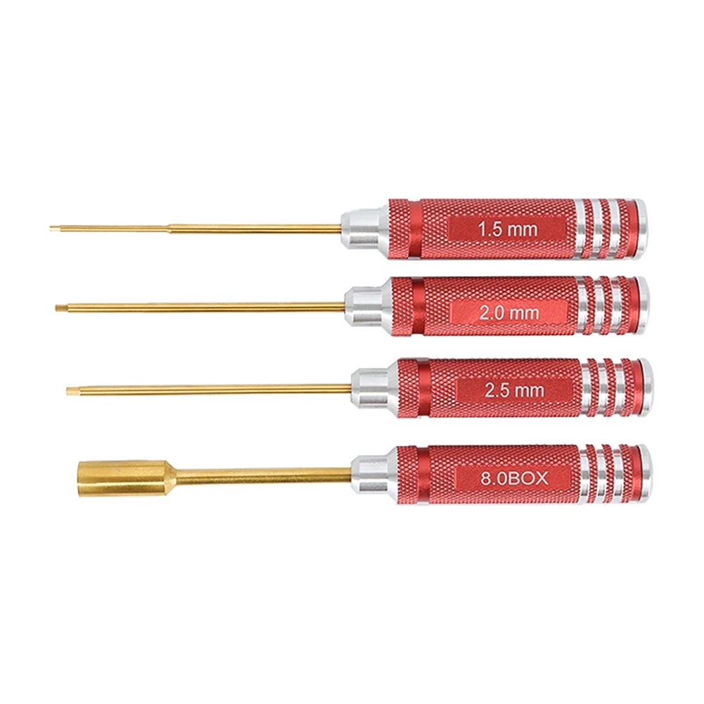 Rc Tools 4 Stuks Set Zeskant D - Rc Hobby Electric Screwdriver recensie en prijs