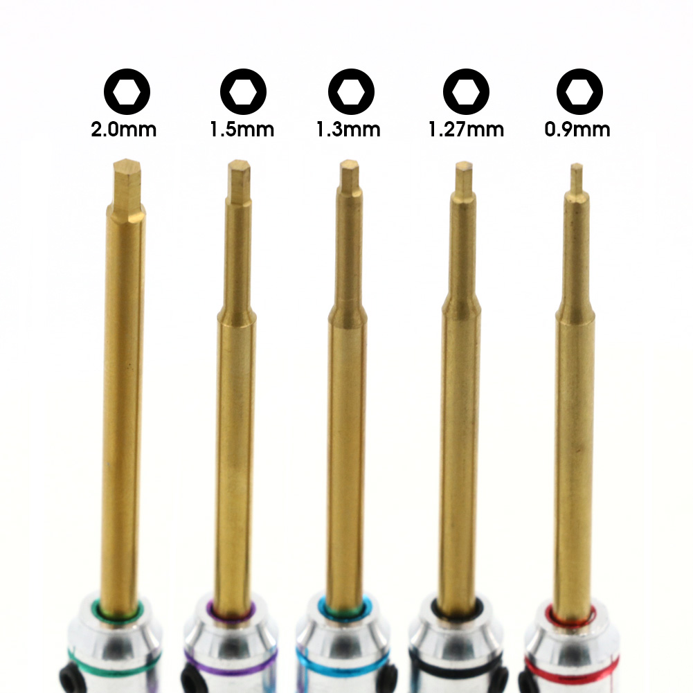 5 Stks/set Rc Mini 0.9Mm 1.27M - Rc Hobby Electric Screwdriver recensie en prijs