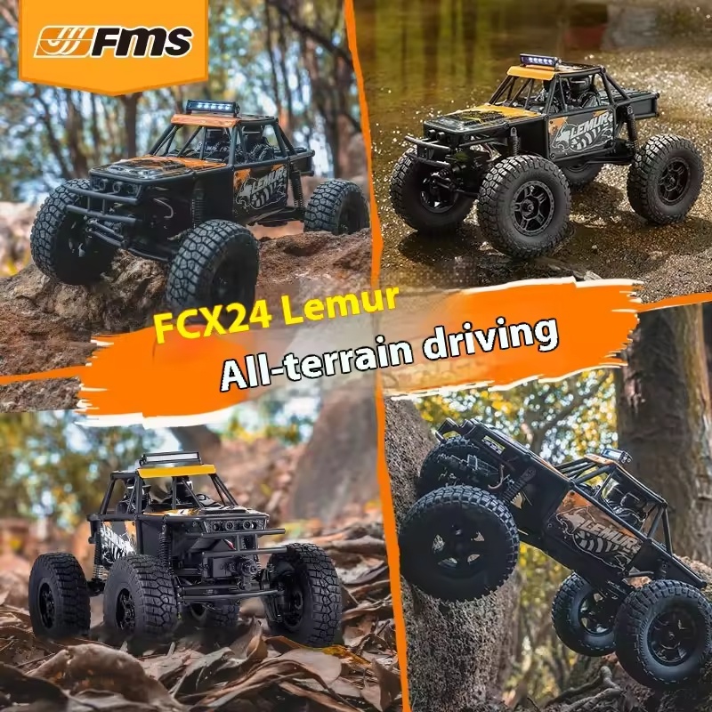 FMS FCX24 Lemur 1:24 Amfibisch - Rc Hobby Grade Crawler recensie en prijs