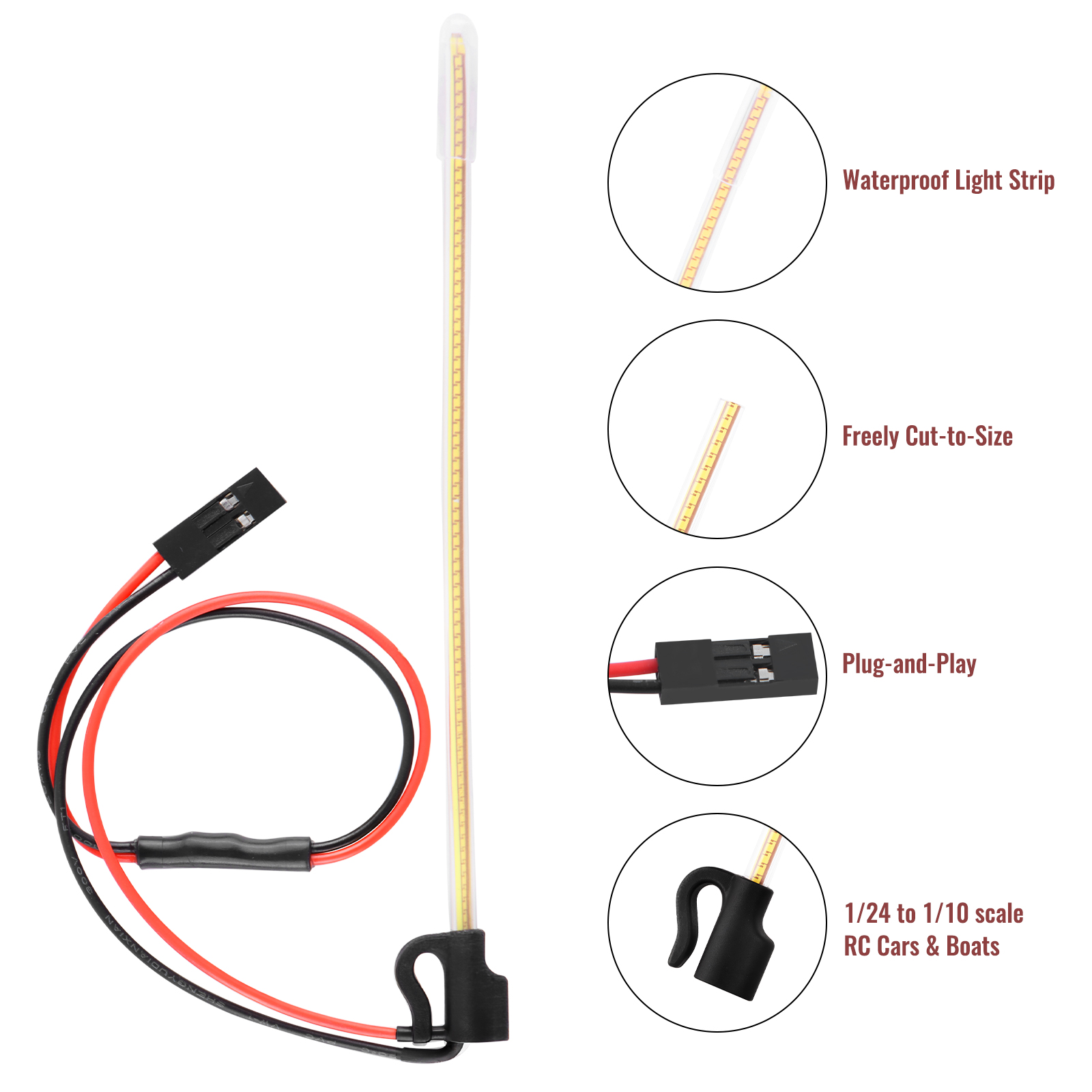 ModRax 2 stuks LED RC antennev - Rc Hobby Wire recensie en prijs