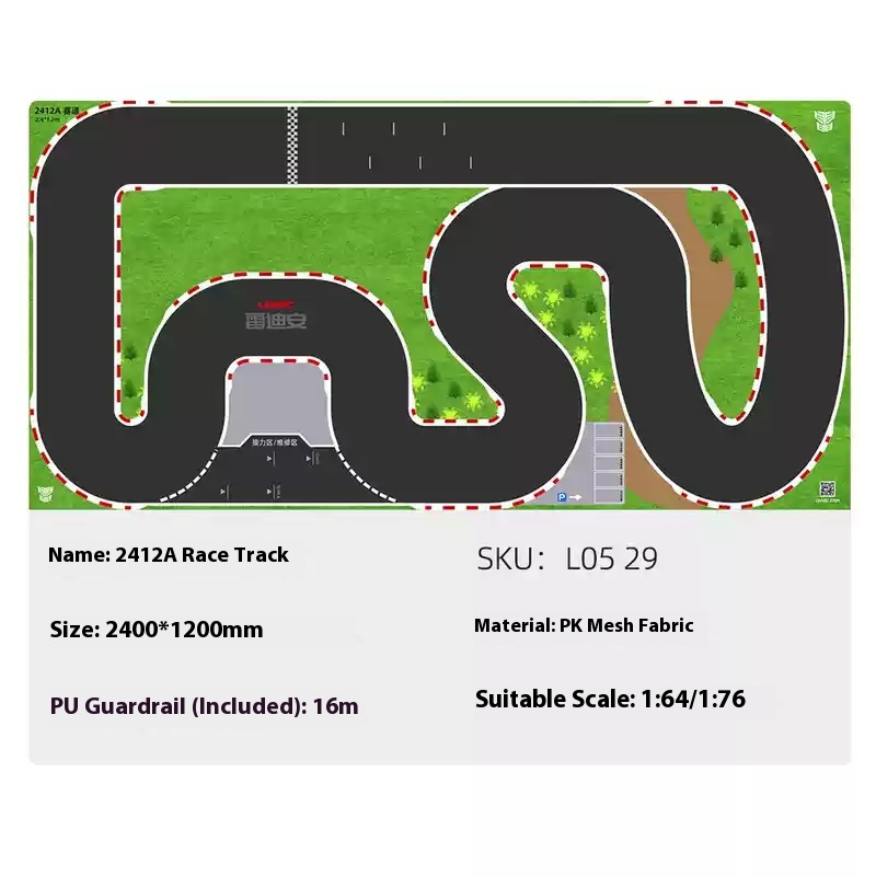 Ldarc Rc V64 1:76 240*120 cm A - Rc Hobby Track recensie en prijs