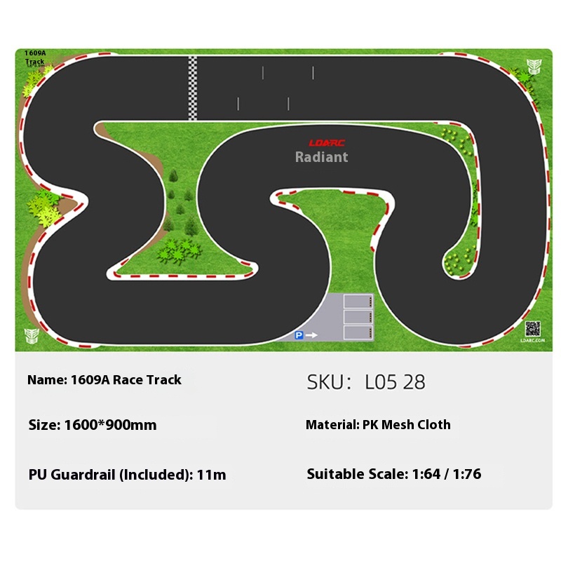 Ldarc Rc V64 1:76 240*120 cm A - Rc Hobby Track recensie en prijs