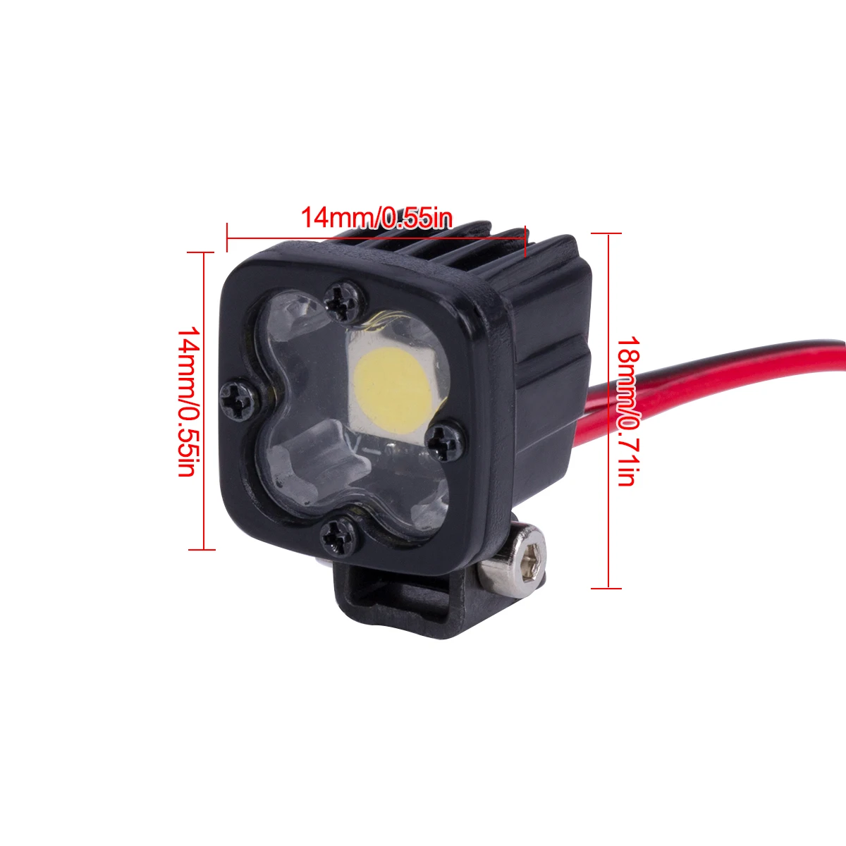 RC Auto Vierkante Heldere LED  - Rc Hobby Wire recensie en prijs