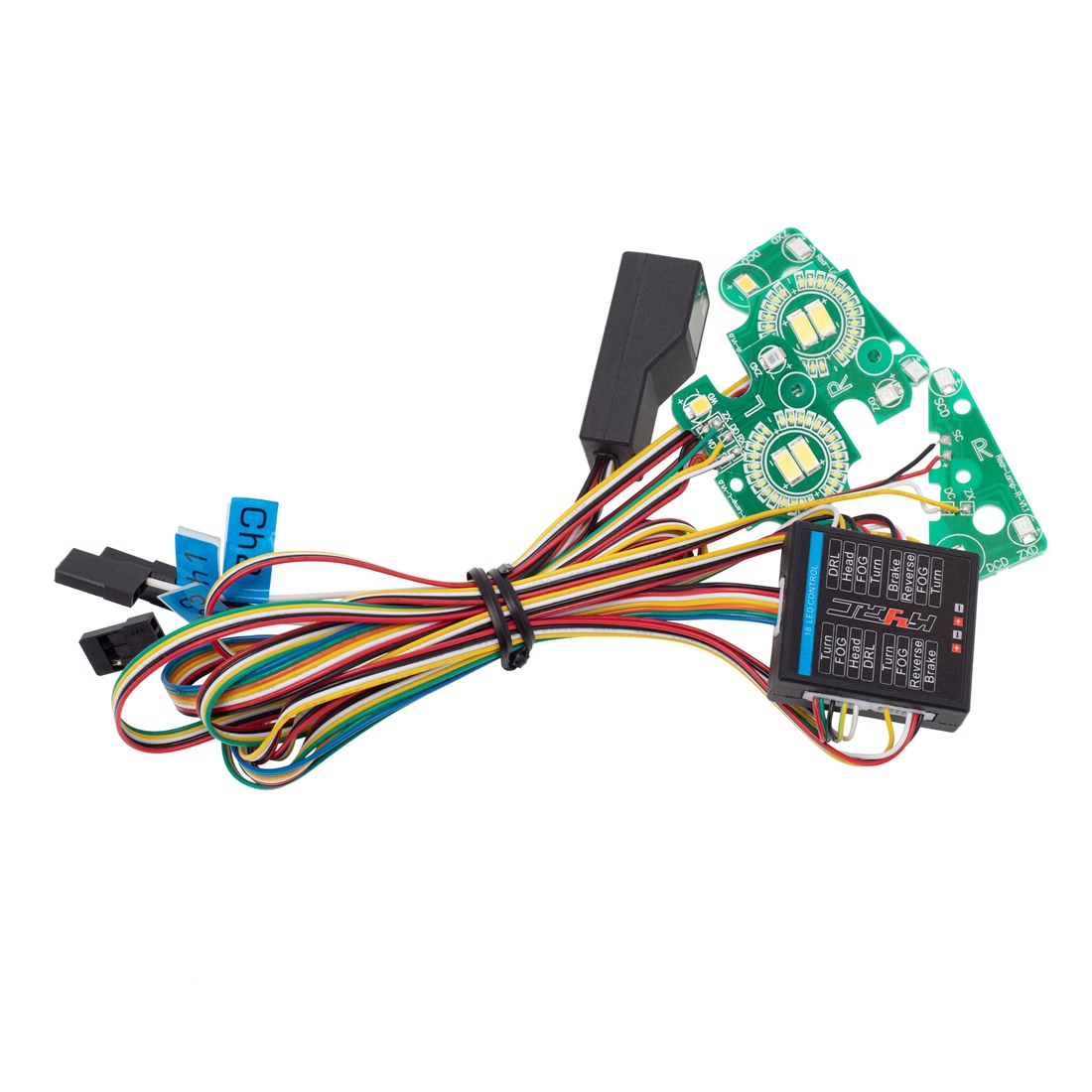LED Lichtsysteem Voor- en Acht - Rc Hobby Wire recensie en prijs