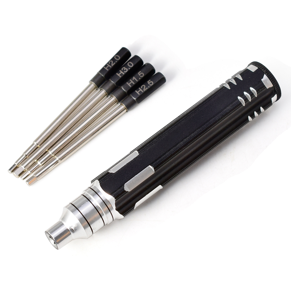 Universele 4-in-1 metalen zesk - Rc Hobby Electric Screwdriver recensie en prijs