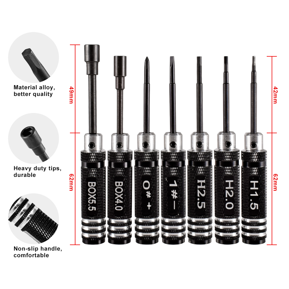 9IMOD RC Hex Driver Set Metale - Rc Hobby Electric Screwdriver recensie en prijs