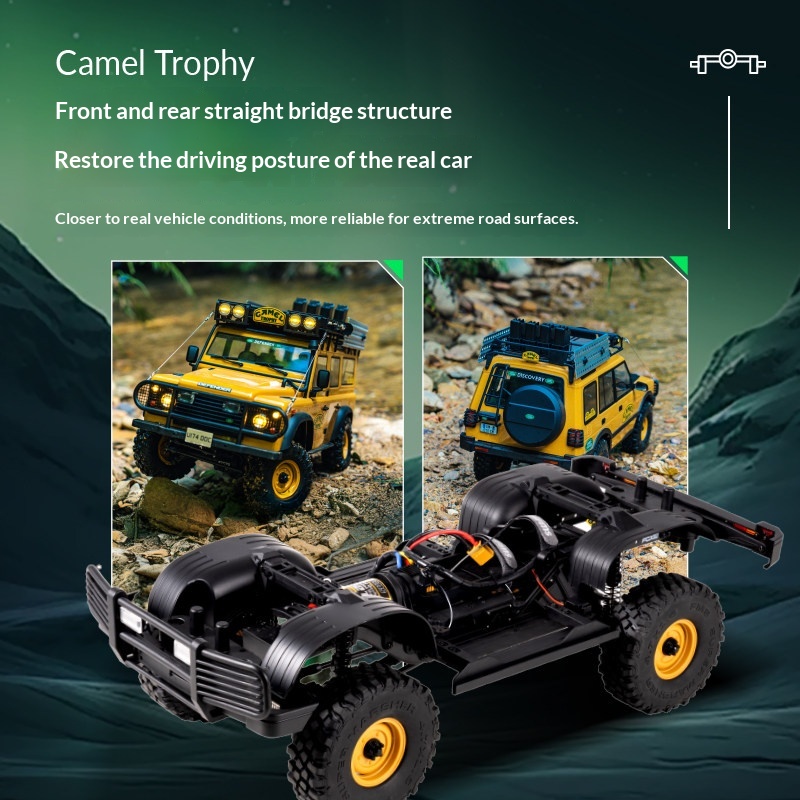 Fcx10 1/10 Schaal Camel Trophy - Rc Hobby Track recensie en prijs