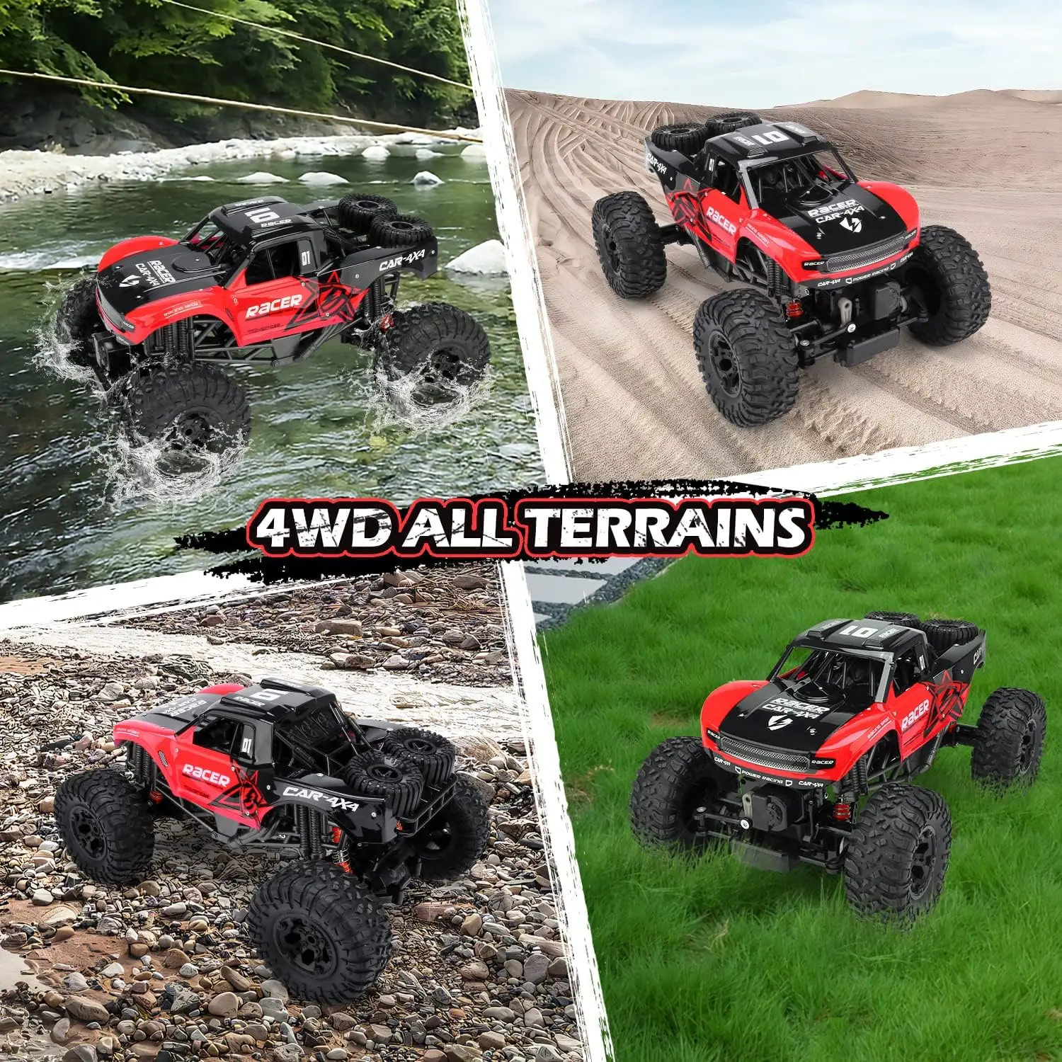 RC Trucks 4x4 Offroad Waterdic - Rc Truck Monster recensie en prijs