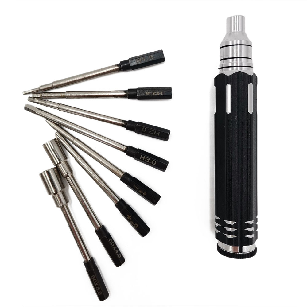 8-delige professionele schroev - Rc Hobby Electric Screwdriver recensie en prijs