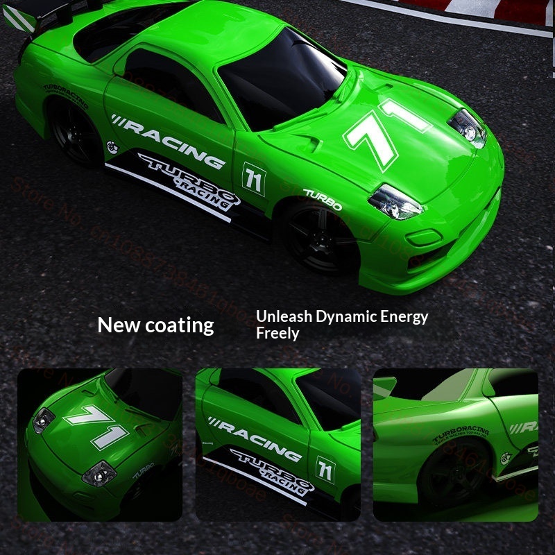 Turbo Racing 1/76 Mini RC Auto - Rc Hobby Track recensie en prijs