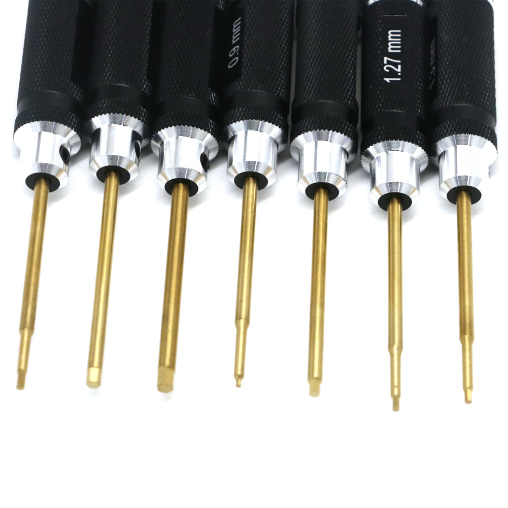 7 Stuks Titanium Plating Mini  - Rc Hobby Electric Screwdriver recensie en prijs