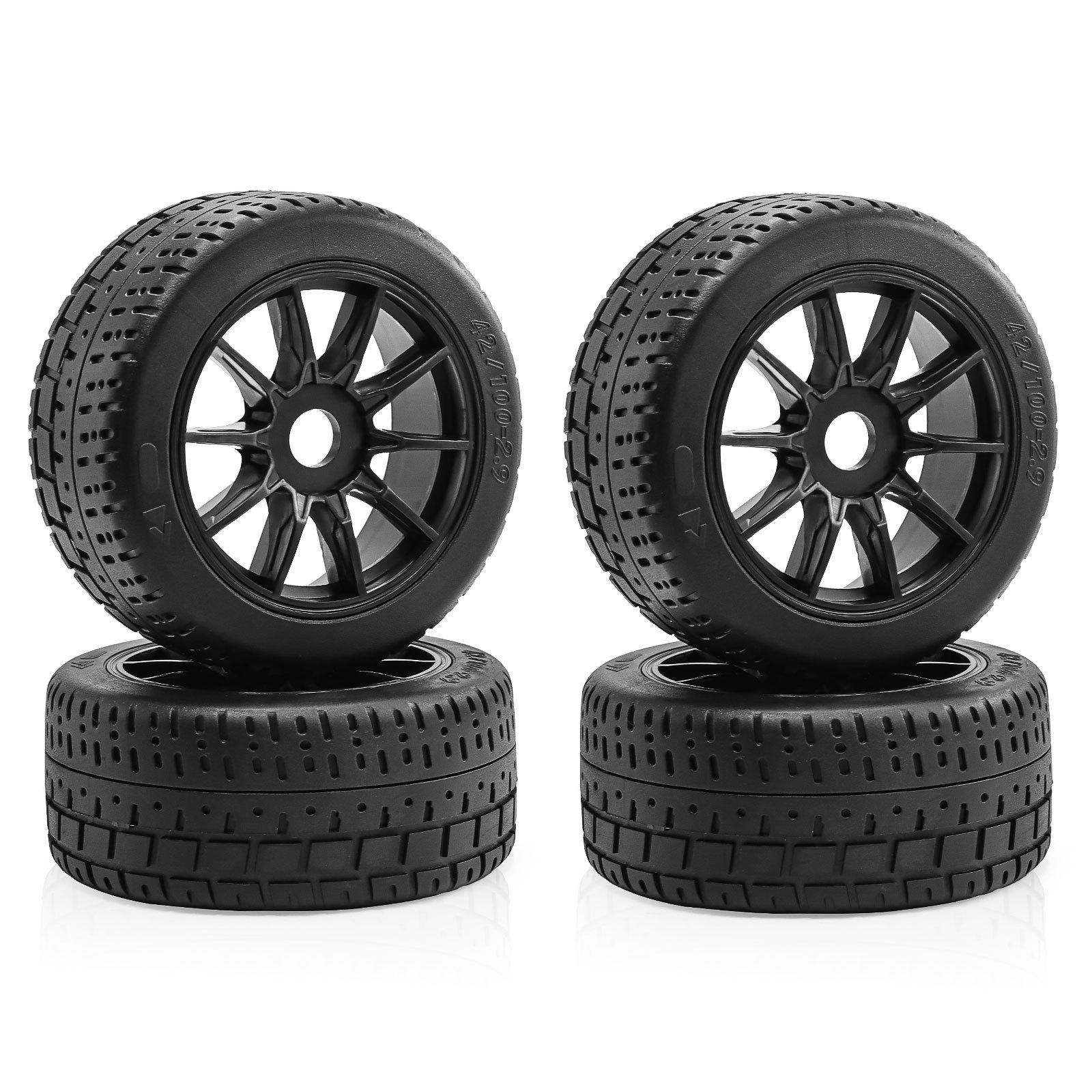 4 stuks 100*44mm RC velgen & b - Rc Truck Monster recensie en prijs